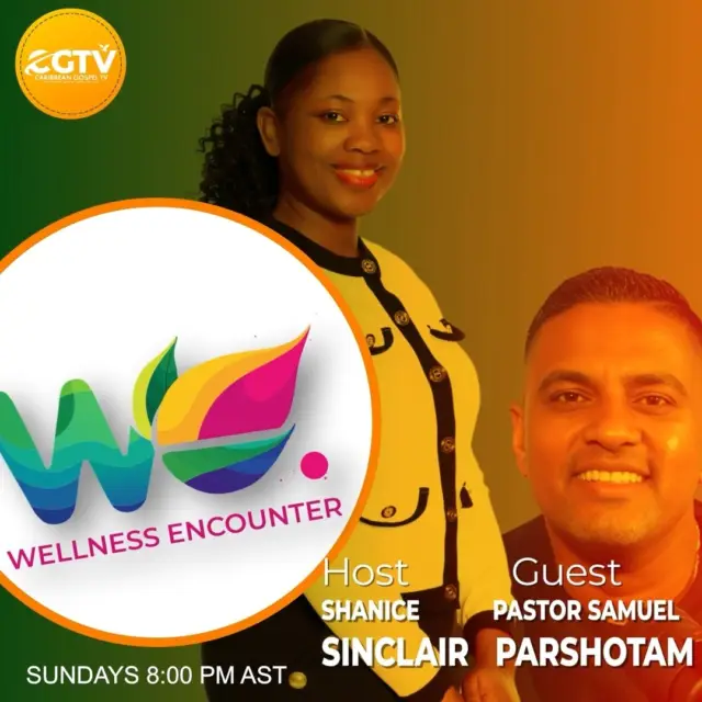 ✨ New Episode Alert! ✨
Wellness Encounter presents: Vitamins For The Soul 🌿💫

Are you feeding your spirit the way you feed your body? This week, we're exploring the fundamentals of spiritual health — the quiet strength that keeps us grounded, whole, and connected.

From daily reflection to purposeful living, discover the small but powerful "vitamins" your soul craves:
💛 Gratitude
🕊️ Peace
🙏 Faith
❤️ Compassion
🌟 Hope

Join us for an uplifting conversation that’ll leave your heart full and your spirit 
recharged.

Guest: Pastor Sam @samuelparshotam

Pastor Samuel "Sam" Parshotam is the senior pastor at Faith Church in the Bronx, New York, where he leads with a heart for God and His people. Raised in ministry, he faithfully served alongside his parents, developing a deep passion for preaching, teaching, and shepherding the church.

📺 Don’t miss Wellness Encounter – airing on Caribbean Gospel TV 

Let’s nourish what matters most. 🌻 #WellnessEncounter #SpiritualHealth #SoulCare #VitaminsForTheSoul #faithandwellness

Host: Shanice Sinclair
@shan_starice_financialnurse
Guest: Pastor Samuel Parshotam
@samuelparshotam 
Producer:
Shaloy Smikle
Theme Music:
Courick Clarke
@its_just_koriq